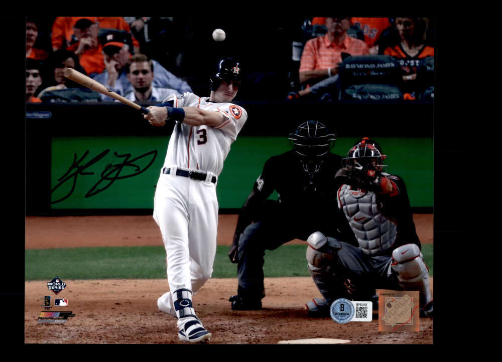 Kyle Tucker Beckett BAS Signed 8x10 Photo Autograph Astros