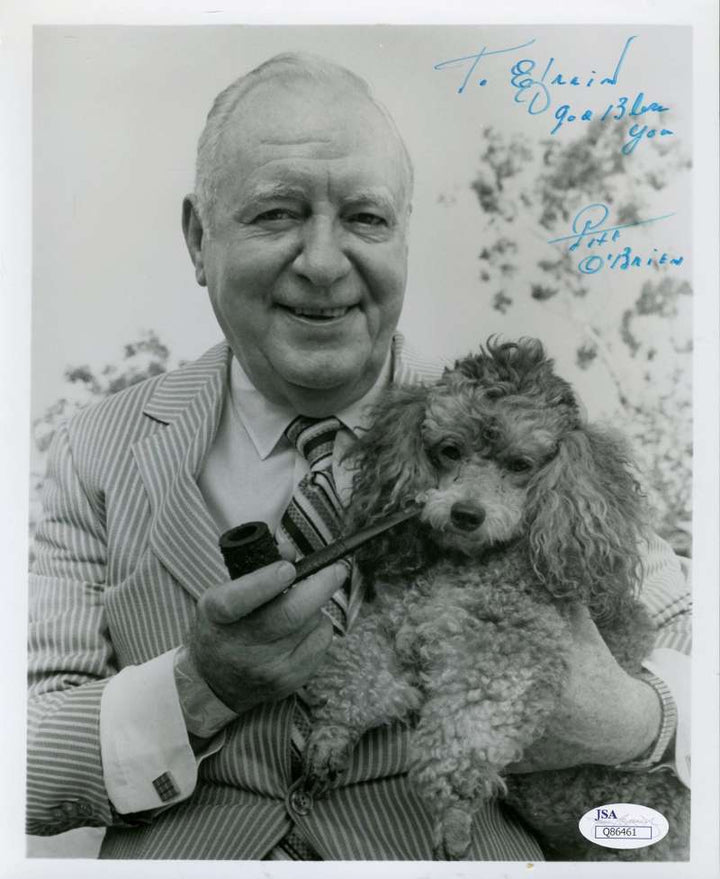 Pat O`brien Jsa Cert Hand Signed 8x10 Photo Authenticated Autograph