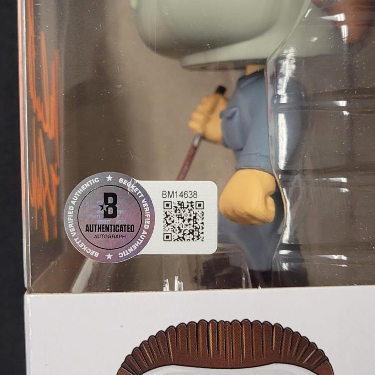 Nick Castle signed Michael Myers Halloween Funko Pop autograph Beckett BAS