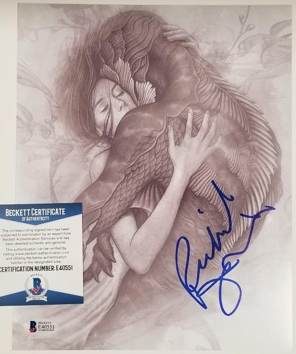 Actor RICHARD JENKINS Signed The Shape of Water 8x10 Photo ~ BAS Beckett COA