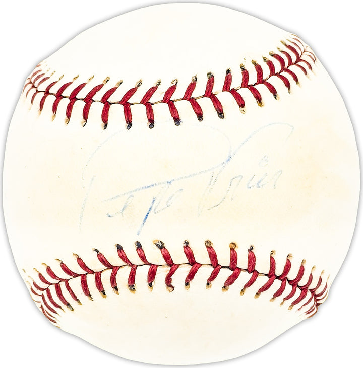 Pepe Frias Signed Official Wilson Baseball Expos, Dodgers Beckett #BM25775
