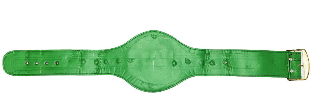 Floyd Mayweather Jr. Signed Green WBC World Championship Boxing Belt Beckett Wit