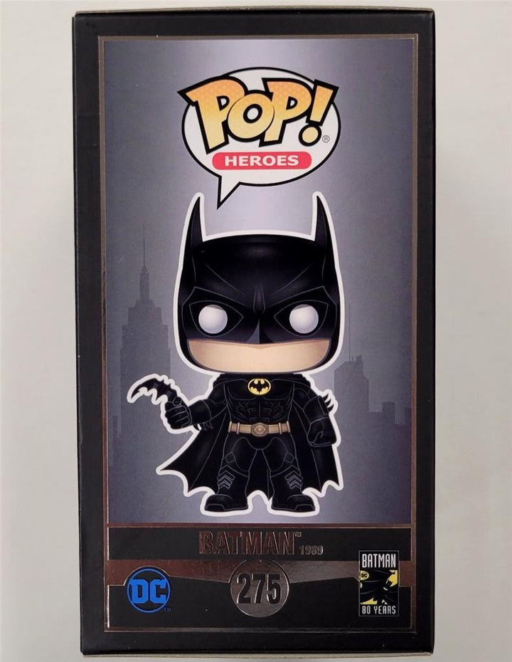 Christian Bale signed Batman 80 Years Funko Pop! 275 Dark Knight autograph ~ BAS