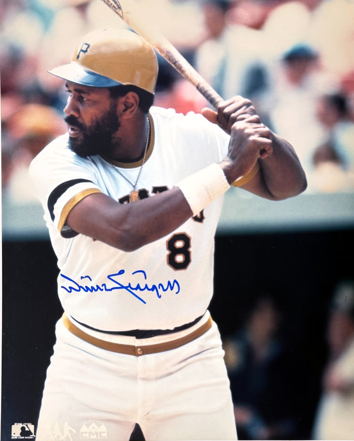 Willie Stargell signed Pittsburgh Pirates MLB 8x10 Photo minor dings - COA (HOF)