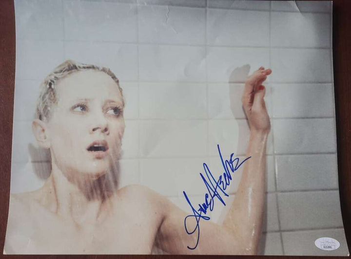 Anne Heche JSA Coa Signed 11x14 Psycho Photo Autograph