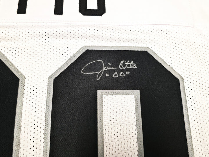 Oakland Raiders Jim Otto Autographed White Jersey GTSM