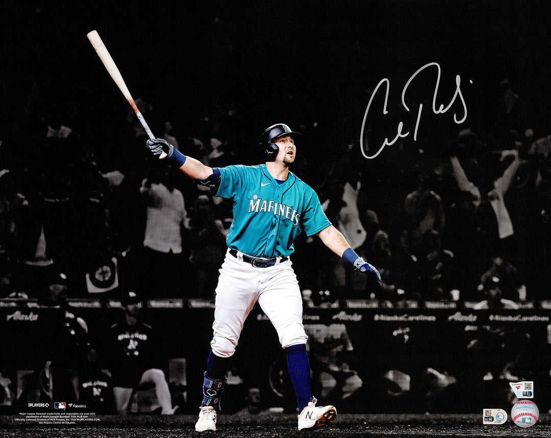Cal Raleigh Signed 16x20 Photo Mariners Drought Ending Fanatics & MLB Holo