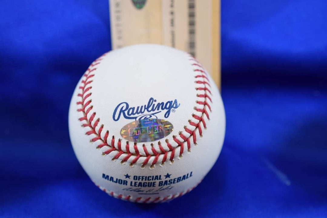 David Ortiz Steiner COA Signed OML Major League Autographed Baseball