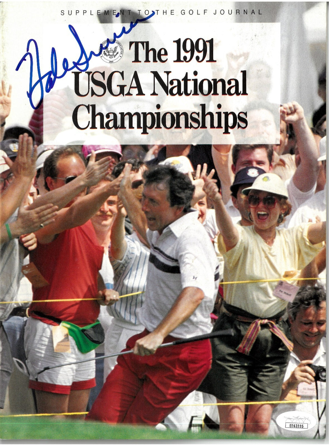 Hale Irwin signed 1991 USGA National Championships Full Magazine - JSA #EE63235