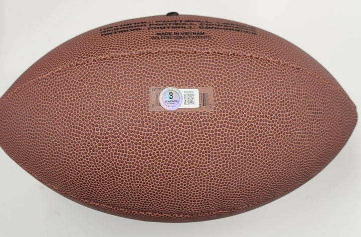 Drew Brees signed Replica NFL Football autograph New Orleans Saints~ Beckett BAS