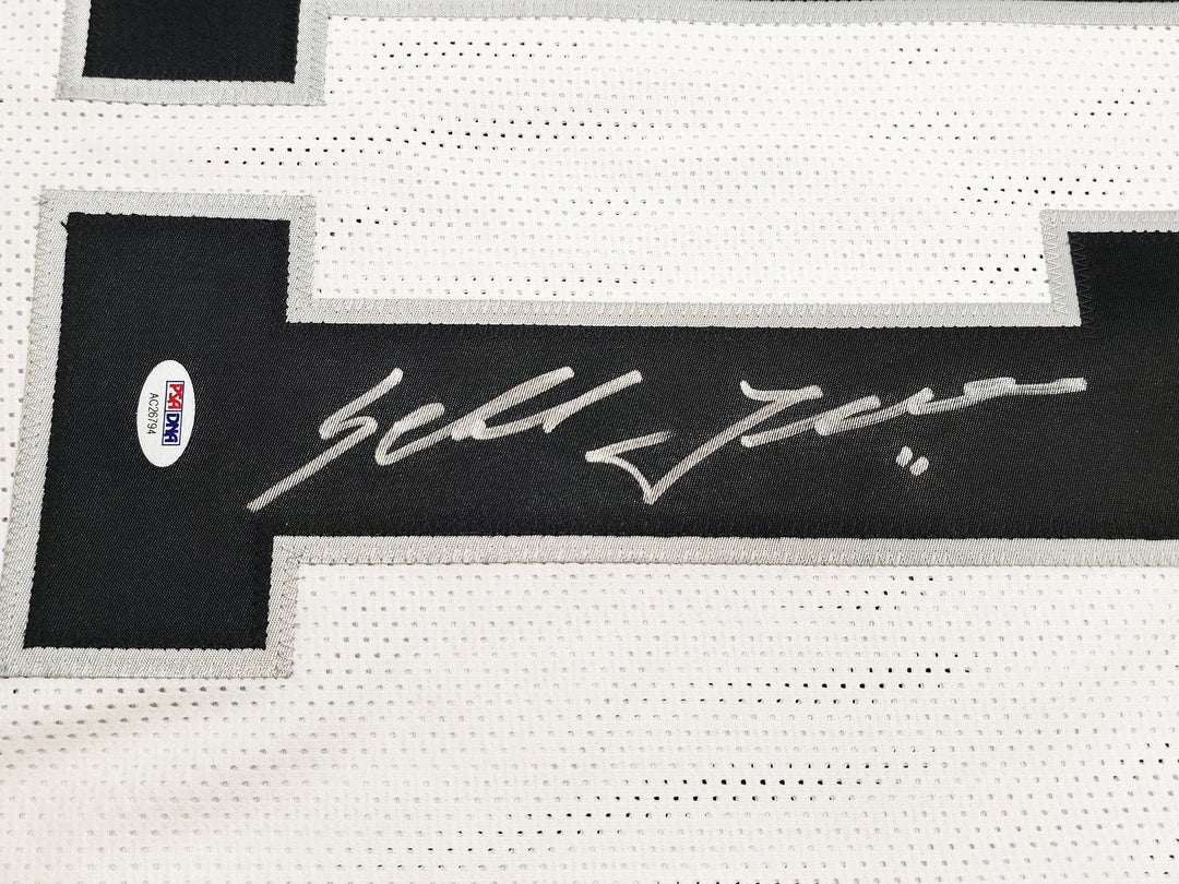 Oakland Raiders Sebastian Janikowski Signed White Jersey PSA/DNA