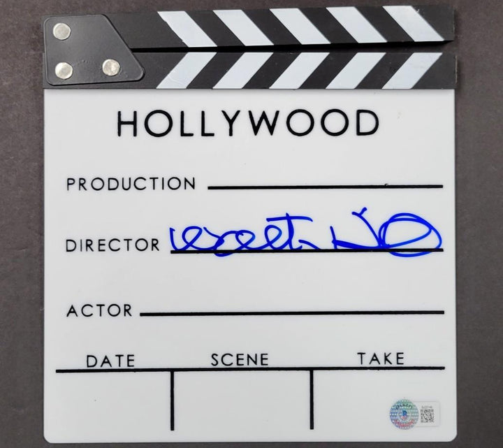 Walter Hill signed Movie Director's Clap Board Clapper  ~ Beckett BAS