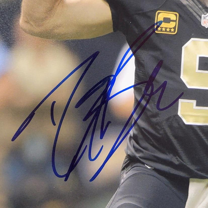 Drew Brees autograph signed New Orleans Saints 11x14 Photo (A) ~ Beckett BAS