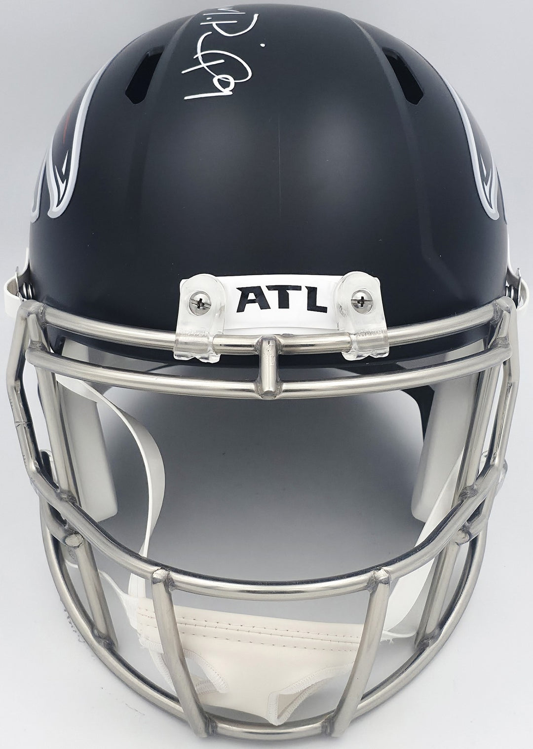 Michael Penix Jr Auto Falcons 2020 Alternate Black Full Size Rep Helmet Beckett