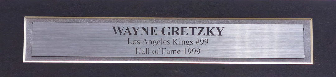 Wayne Gretzky Signed Framed 16x20 Photo Kings "99" UDA Holo #BAF27914