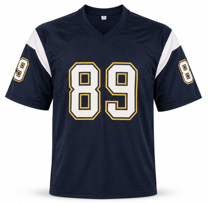 San Diego Chargers Wes Chandler Signed Blue Jersey JSA