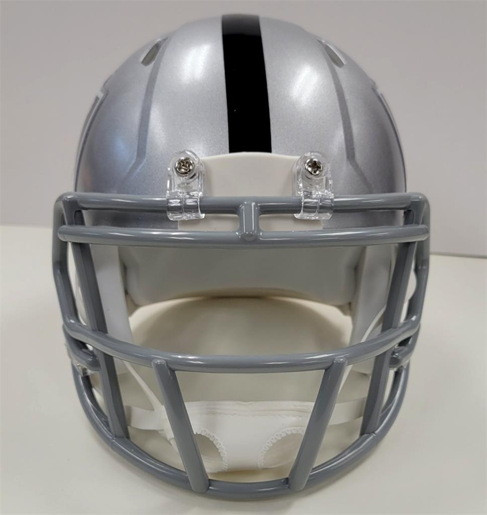 Ice Cube signed Raiders Mini Helmet autograph NWA Rap ~ Beckett BAS