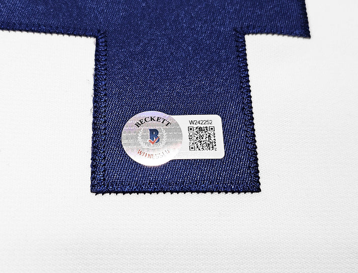 Mariners Ken Griffey Jr. Auto White Auth Mitchell Ness 1989 Cooperstown Jersey L