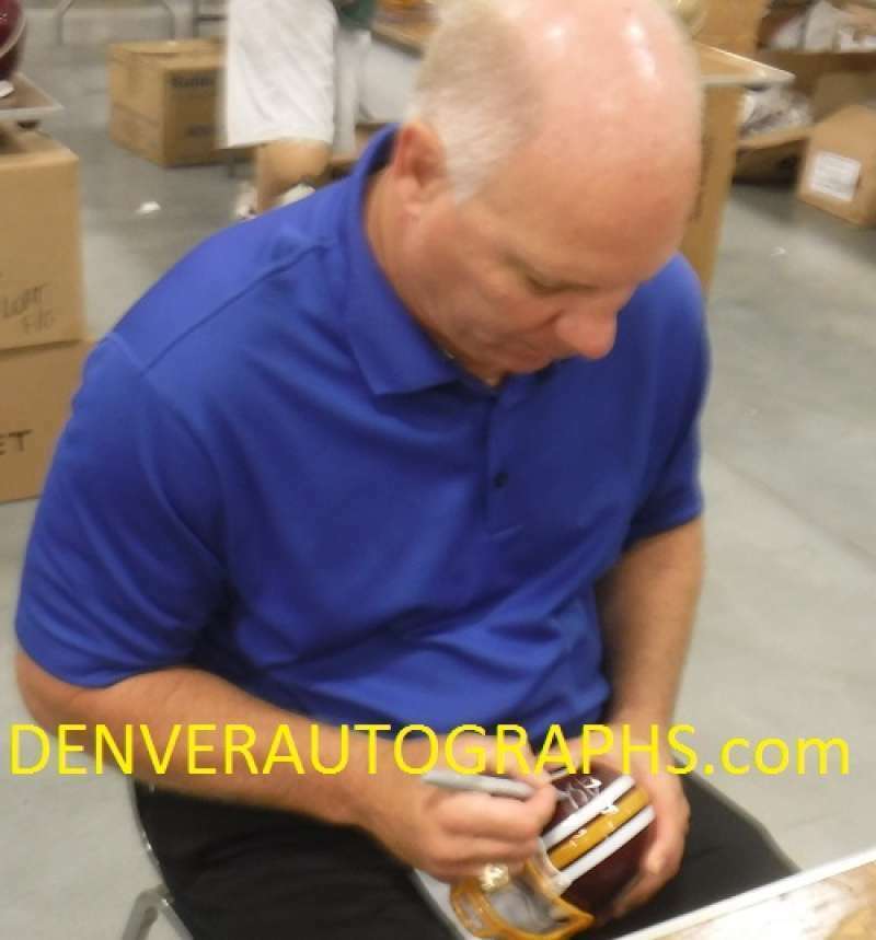 Jay Schroeder Autographed Washington Redskins Mini Helmet JSA 15188