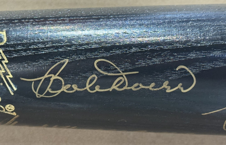 Ted Williams signed HOF louisville bat 6 autograph Brooks Robinson PSA DNA LOA