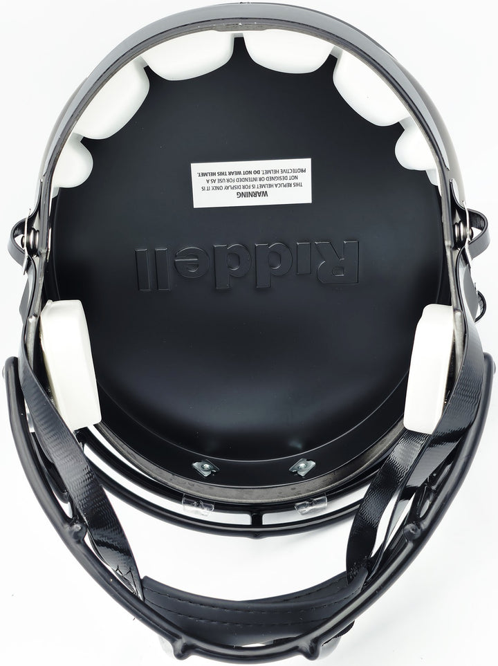 Johnny Manziel Auto Texas A&M Aggies Black Full Size Speed Replica Helmet 12 HT