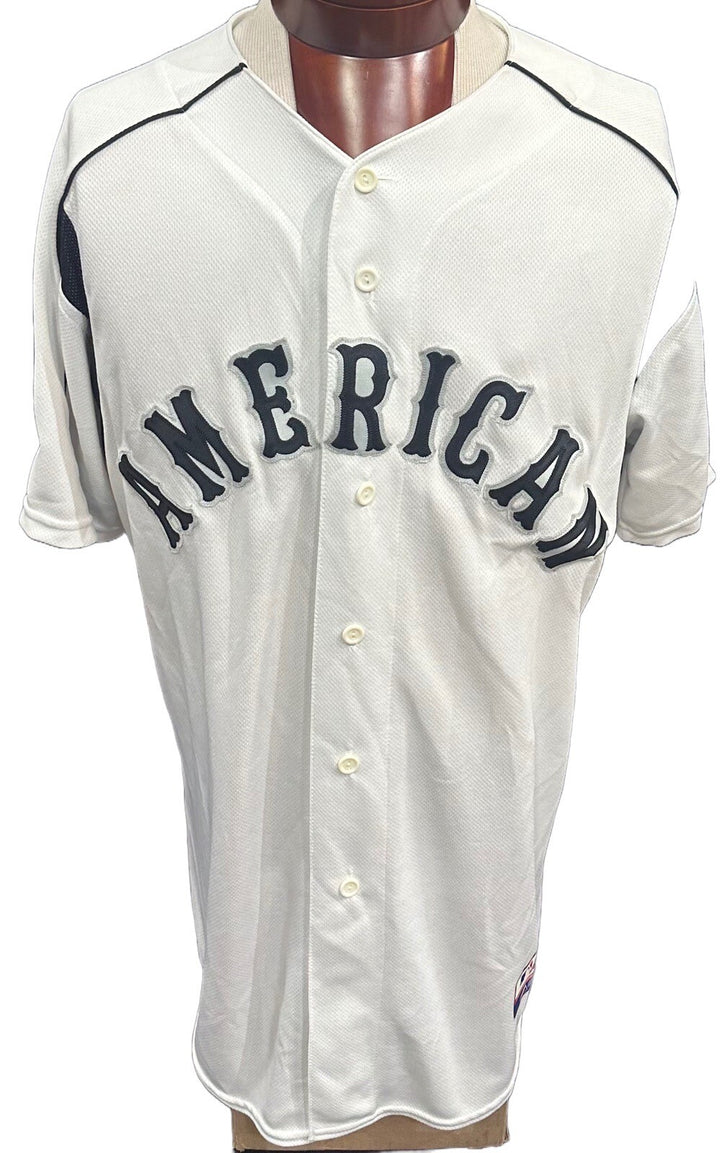 Alfonso Soriano 2003 AL All Star Game Majestic Authentic Jersey Yankees Men’s L