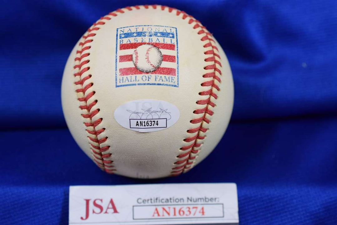 Duke Snider JSA Coa Autograph Hall of Fame Signed Baseball HOF 80