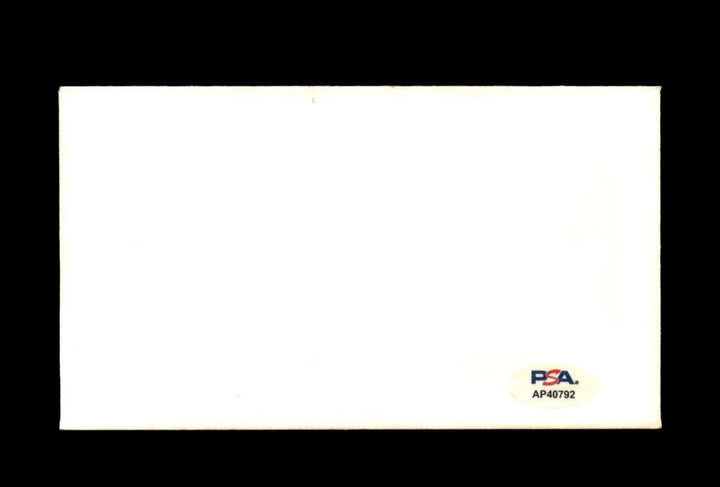 Julius Erving PSA DNA Signed FDC 1987 First Day Cover Cache 30000 Points Auto