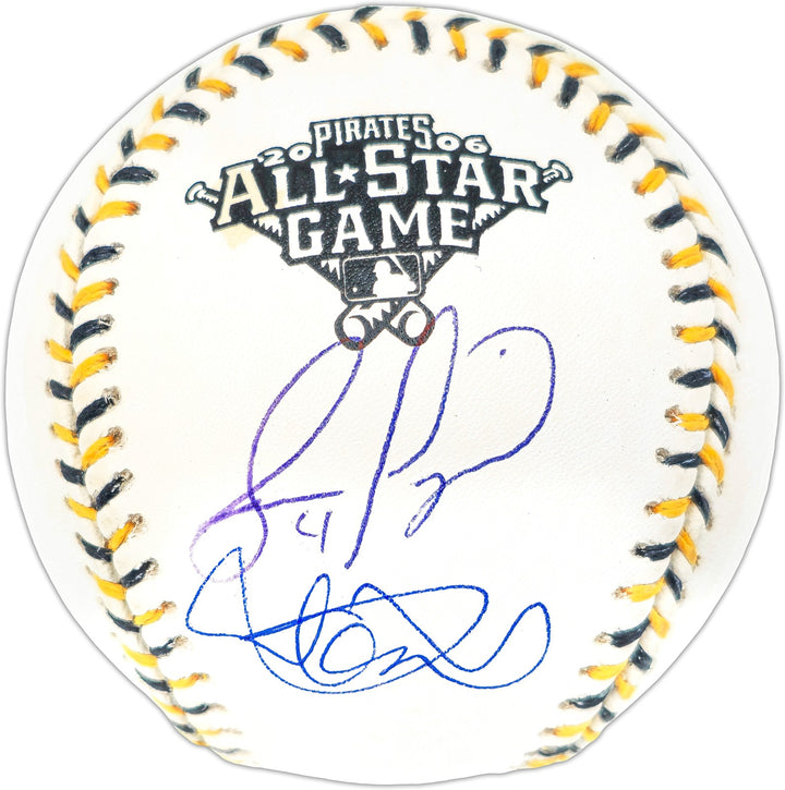 Ichiro Suzuki Jose Lopez Auto 2006 ASG Game Logo Baseball Mariners Beckett