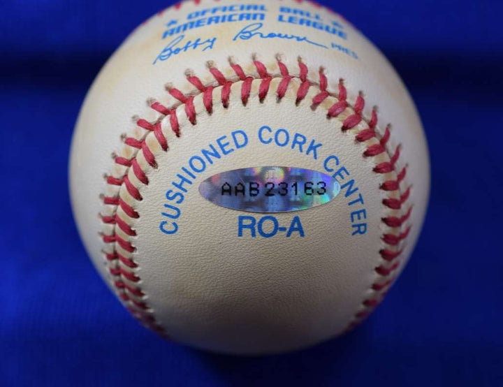 Frank Robinson Upper Deck Coa Autograph American League OAL Signed Baseball
