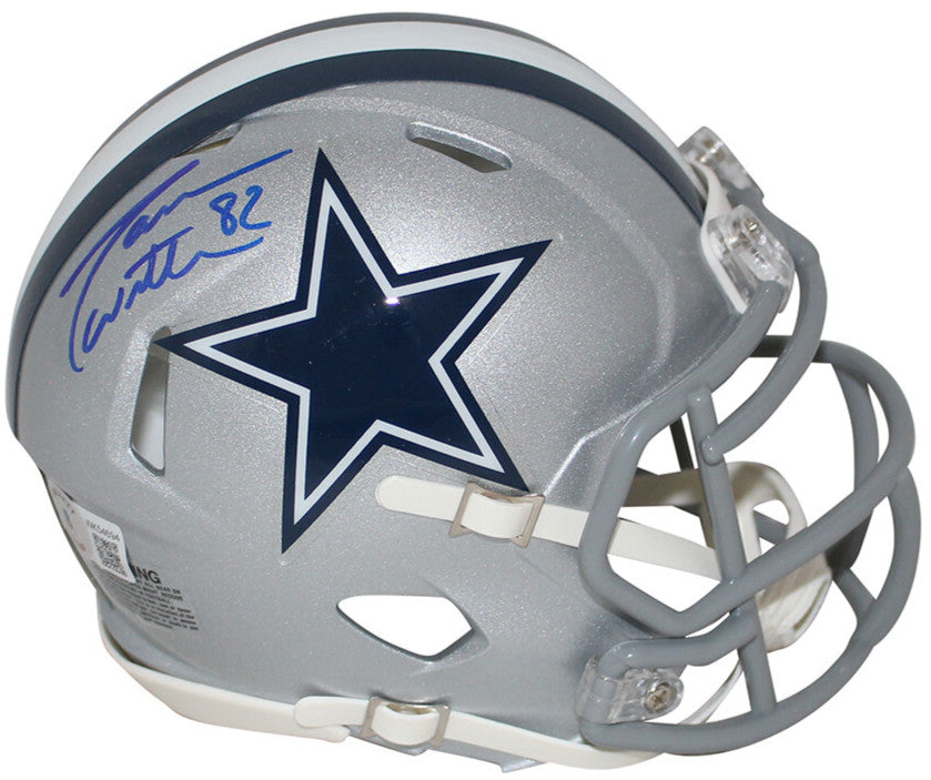 Jason Witten Autographed/Signed Dallas Cowboys Speed Mini Helmet BAS 32801