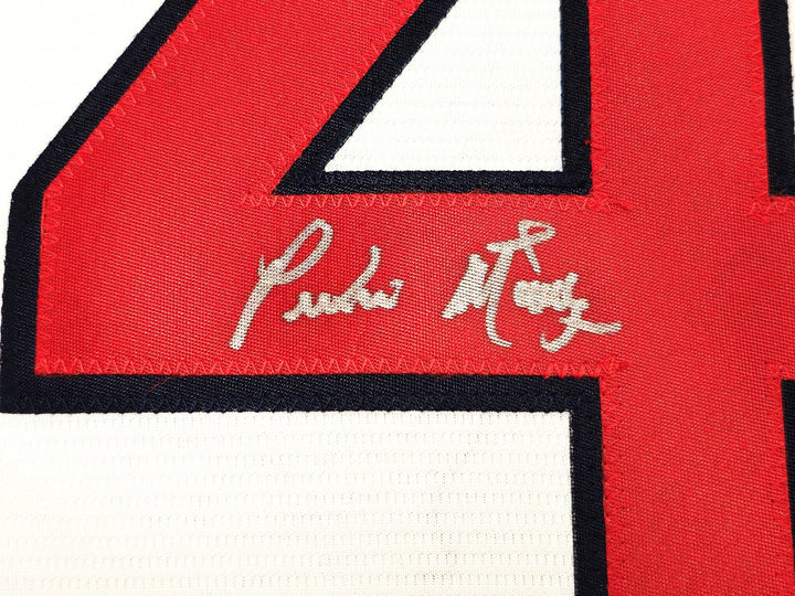 Boston Red Sox Pedro Martinez Auto Signed White Nike Jersey Size XXL Beckett Wit