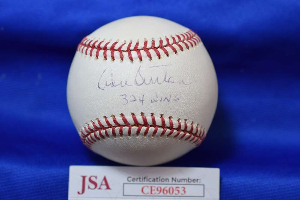 Don Sutton JSA COA Autograph OML Major League Signed Baseball 324 Wins
