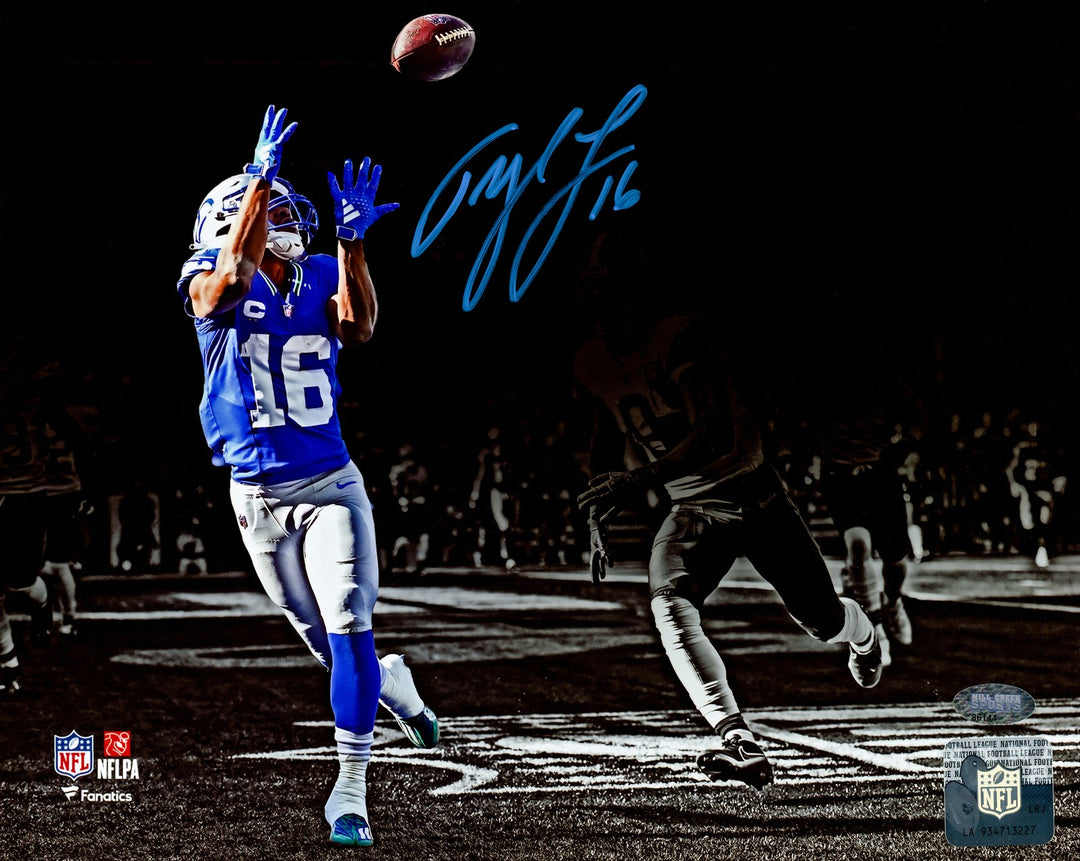 Tyler Lockett Autographed Signed 8x10 Photo Seattle Seahawks Spotlight MCS Holo