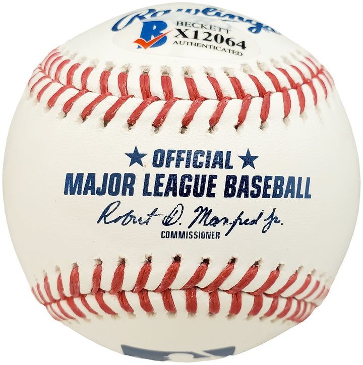 Keith Hernandez Signed MLB Baseball St. Louis Cardinals "79 NL MVP" Beckett