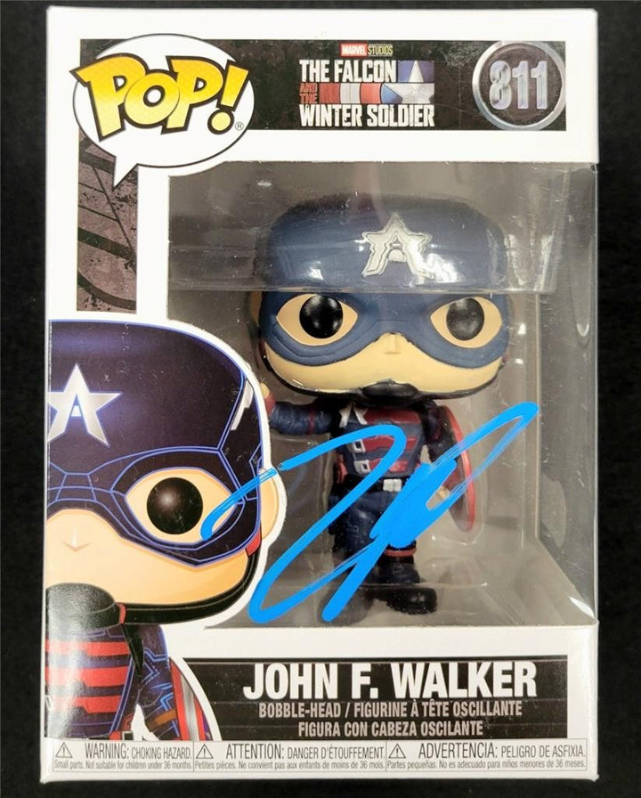 Wyatt Russell signed John F Walker Funko Pop! 811 autograph (A) Beckett BAS