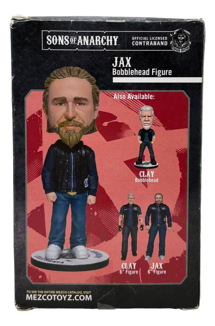 Charlie Hunnam Signed 8" Sons Of Anarchy Jax Teller Bobblehead Figure Radtke