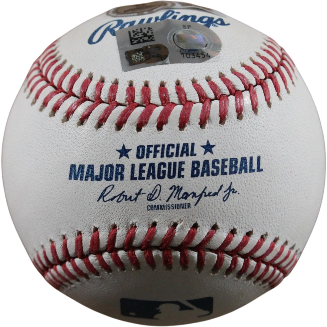 Nick Kurtz Autographed/Signed Oakland Athletics OML Baseball Beckett 56293