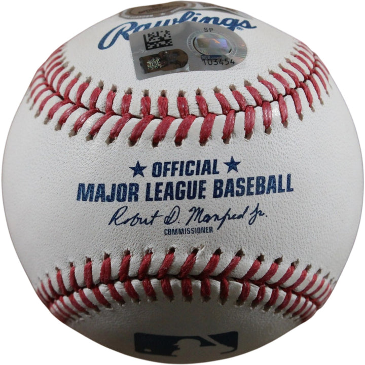 Nick Kurtz Autographed/Signed Oakland Athletics OML Baseball Beckett 56293
