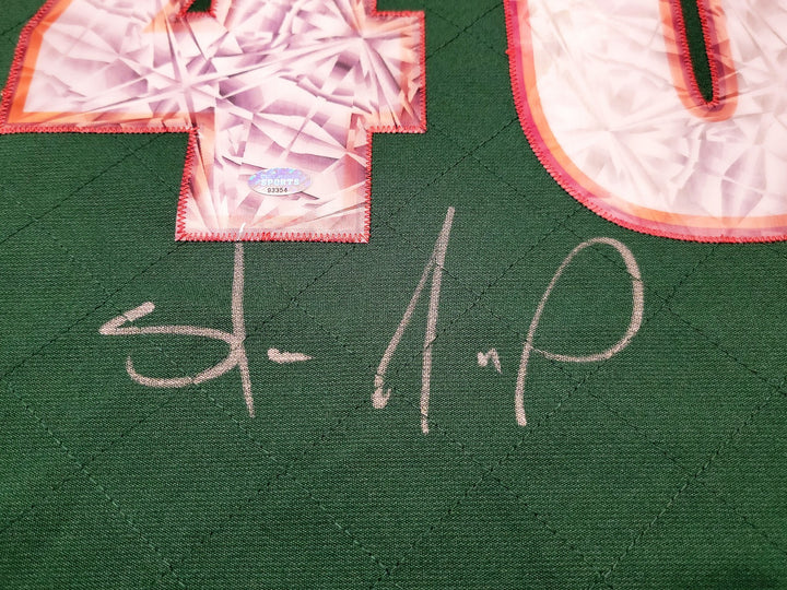 Sonics Shawn Kemp Auto Green Auth Mitchell Ness HWC Swingman Jersey Top 75 2X
