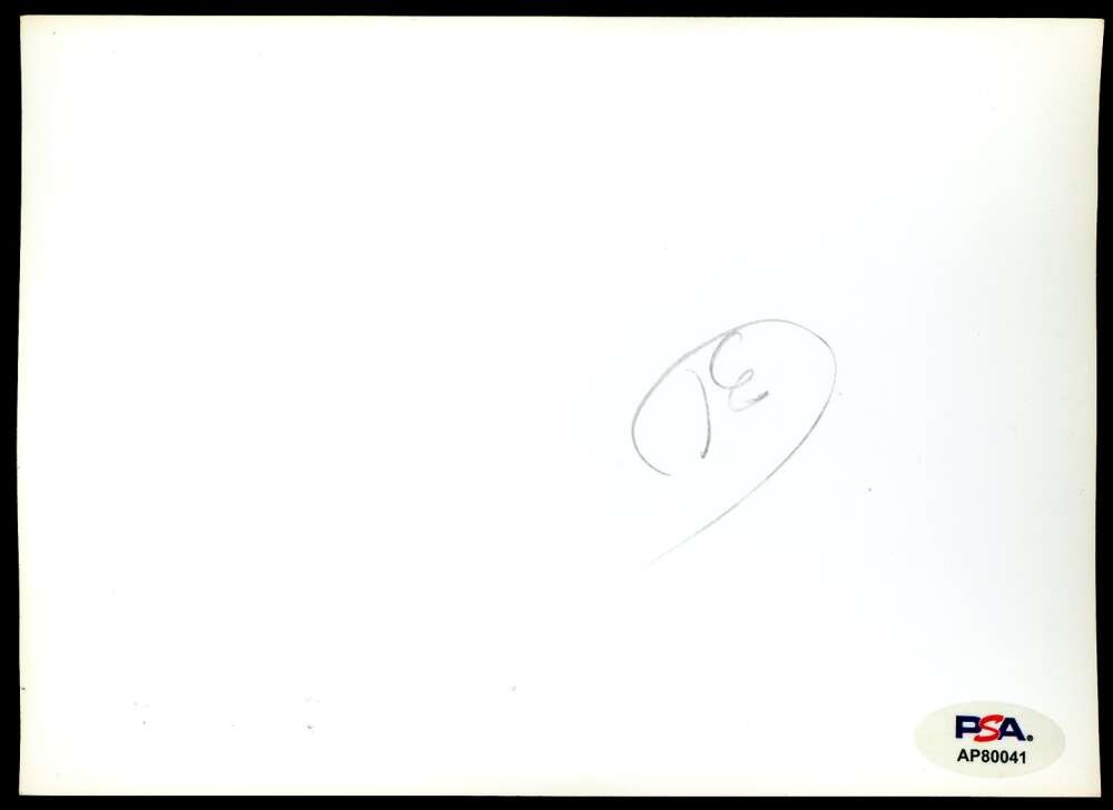 James Cool Papa Bell PSA DNA Signed 5x7 Photo Autographed
