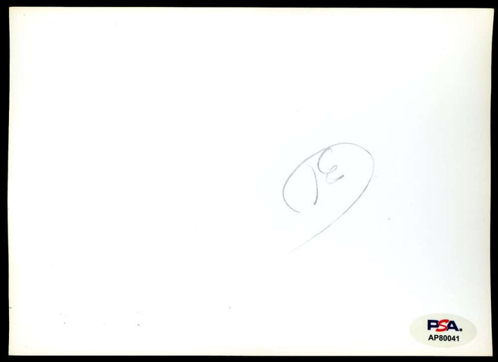 James Cool Papa Bell PSA DNA Signed 5x7 Photo Autographed