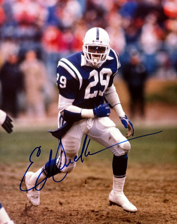 Eric Dickerson signed Indianapolis Colts 8x10 Photo - NFL Alumni COA (HOF)