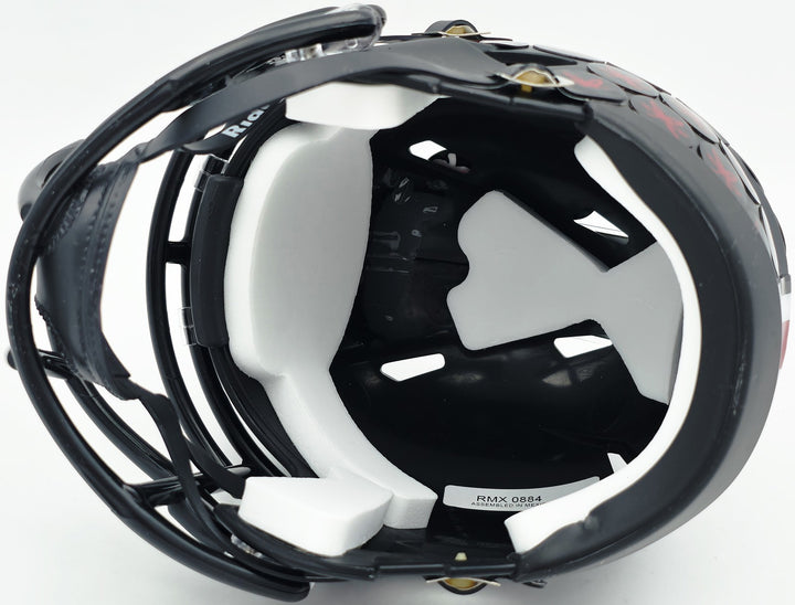 TreVeyon Henderson Auto Ohio State Buckeyes Alt Black Speed Mini Helmet Beckett