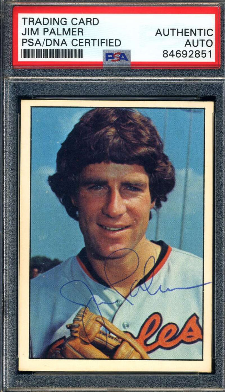 Jim Palmer PSA DNA Signed 1975 SSPC Autograph