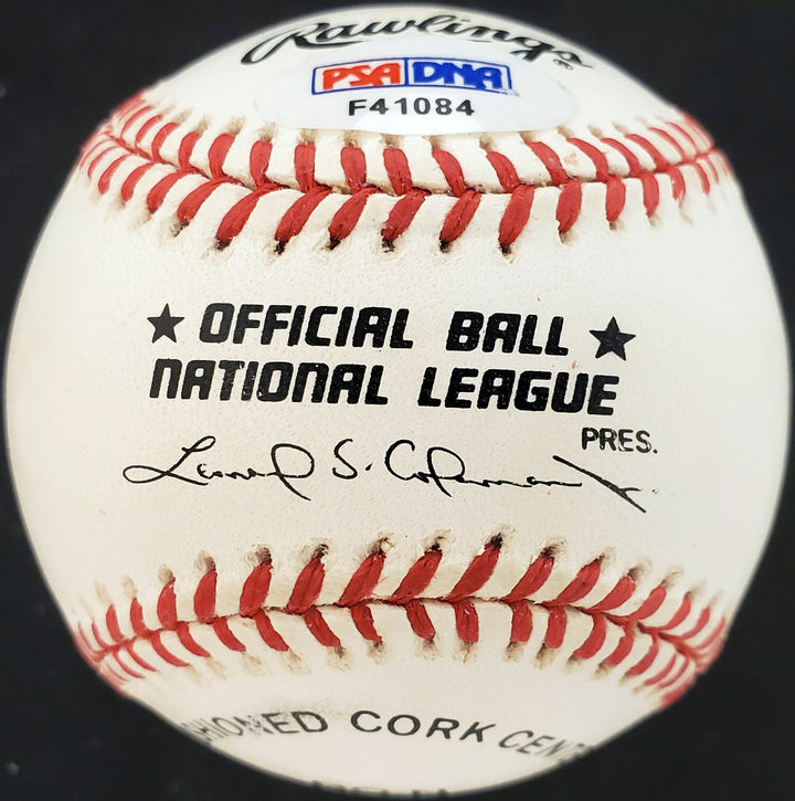 Claude Passeau Signed NL Baseball Pittsburgh Pirates, Cubs PSA/DNA