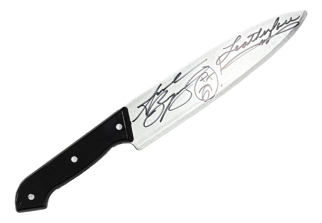 Andrew Bryniarski Signed 12" Toy Knife Leatherface JSA