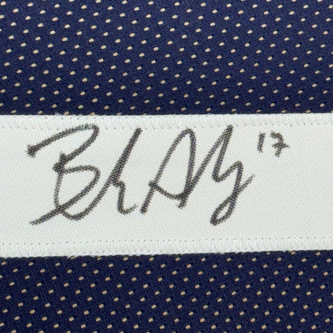 Framed Autographed/Signed Brandon Aubrey 35x39 Dallas Jersey BAS COA