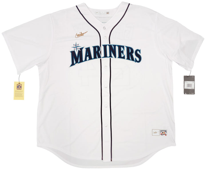 Seattle Mariners Ken Griffey Jr. Signed White Nike Cooperstown Edition Jersey