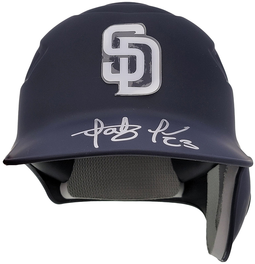 Fernando Tatis Jr. Auto Signed Padres Flat Matte Blue Velo Batting Helmet JSA